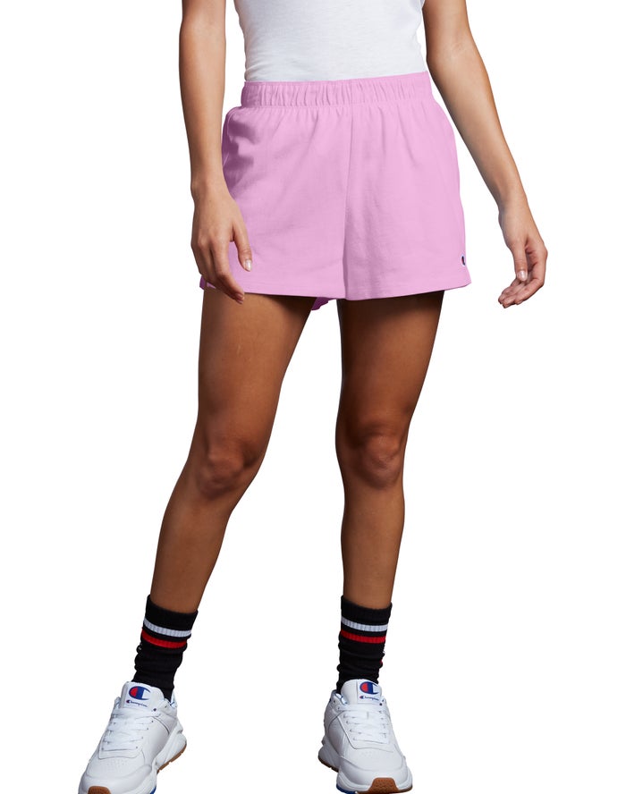 Champion Womens Shorts NZ - Practice 3.5 Pink ( 8205-YAZDJ )